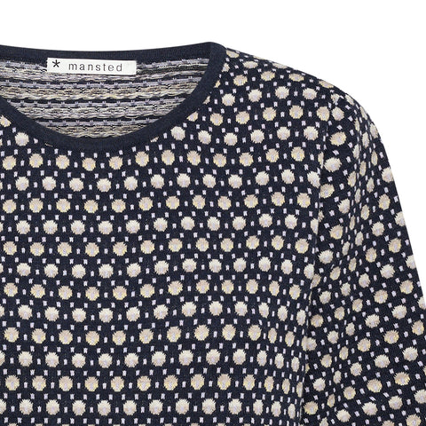Mansted - Pomme Organic Cotton Blend T-Shirt – Navy