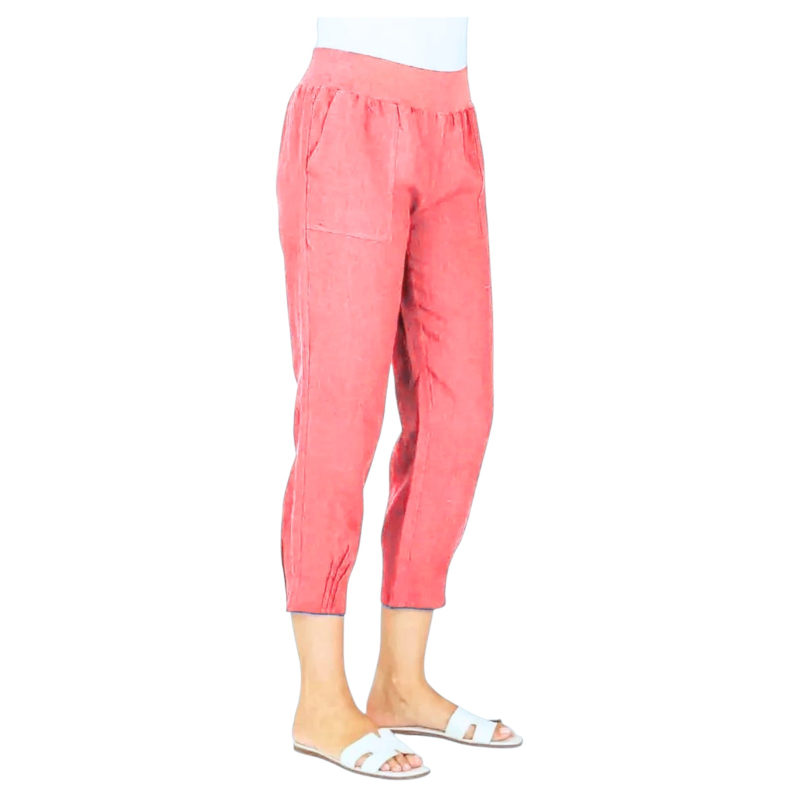 Maglia - Lux Linen Lucy Tuck Pant-Ginger