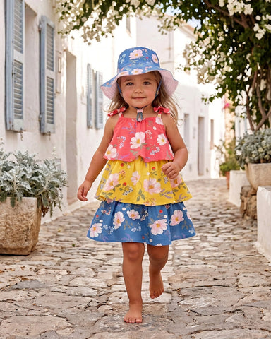 Toshi - Baby Tiered Dress Arcadia - Camille