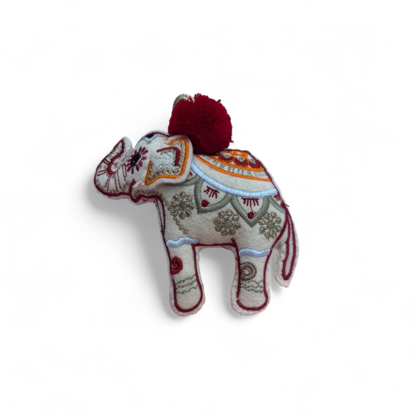 CTC - Embroidered Elephant Ornament