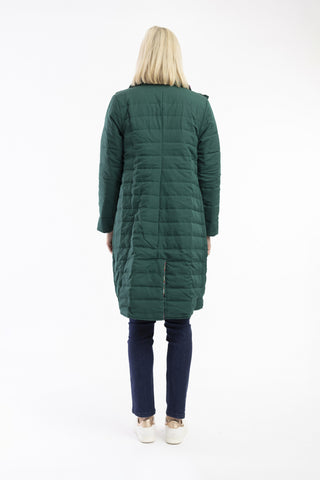 Orientique - Reversible Puffer Jacket - Chinese Garden