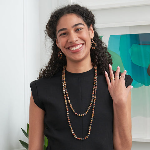 WorldFinds - Desertscape Long Necklace