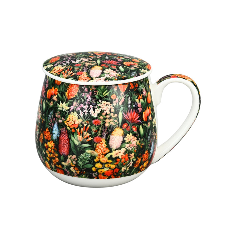 Artico - Tea Infuser Mug Blu-Hen Australian Natives