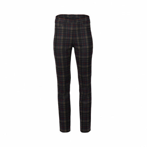 Vassalli - Slim Leg Full Length Printed Ponti Pull On - Hyde