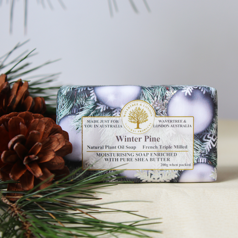 Wavertree & London - Winter Pine Soap Bar 200g