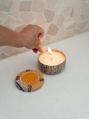 Koh - Aboriginal Scented Coconut & Finger Lime Candle
