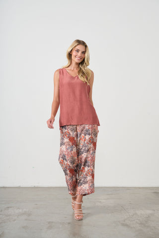 Holmes & Fallon - Essentials Tank Top-Tan