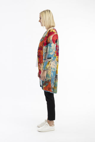 Orientique - Quilted Reversible Coat - Billie Jean