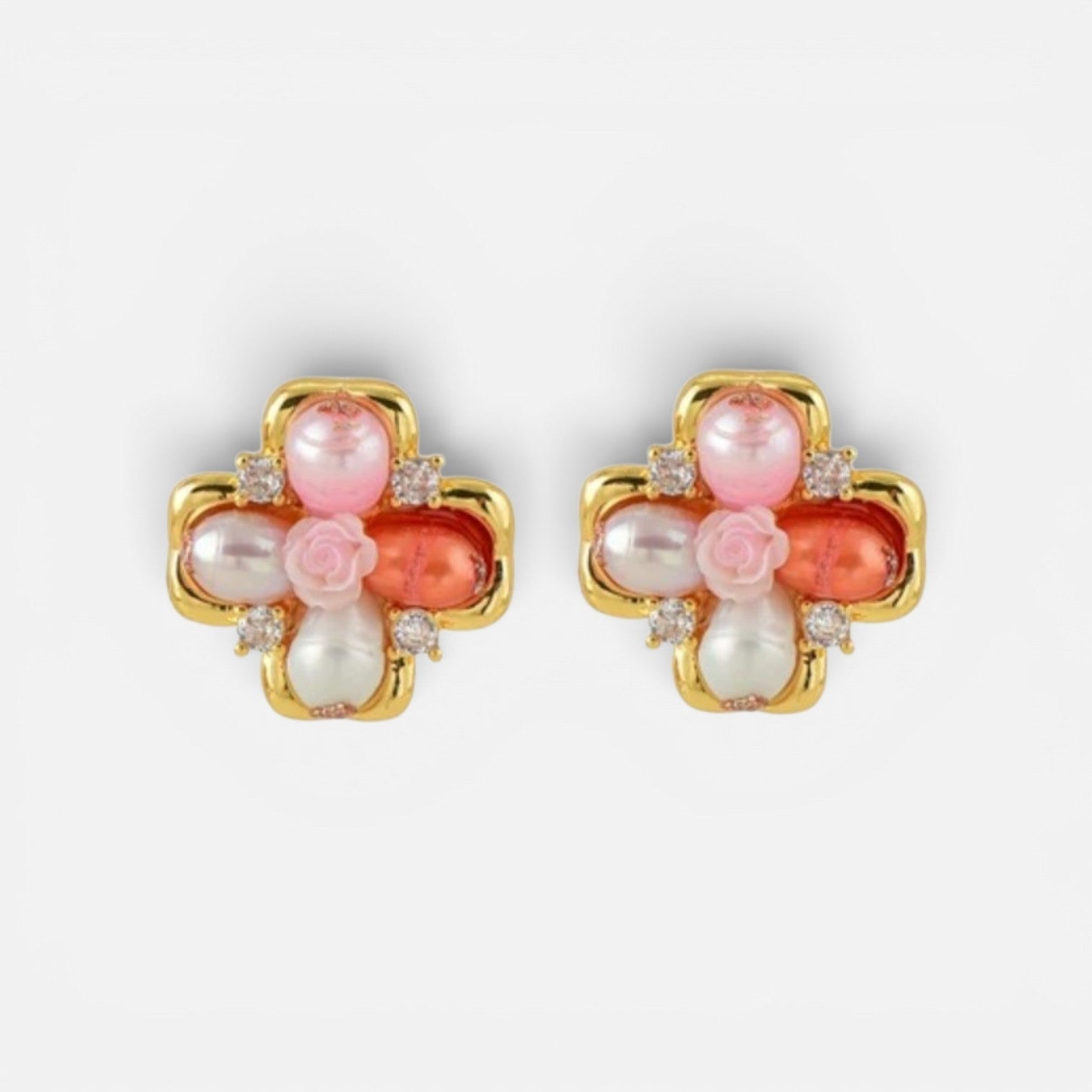 MCLuxe - Freshwater Pearl Stud Earrings