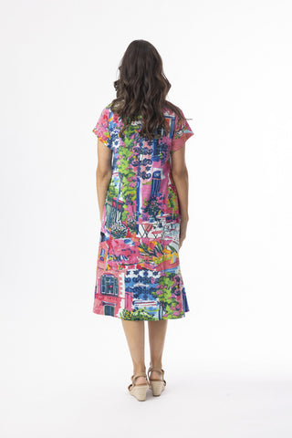 Orientique - Scooter Shift Dress - Organic Cotton
