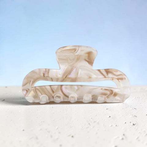 Melange - 9cm Versatile Marble Hair Claw Clip