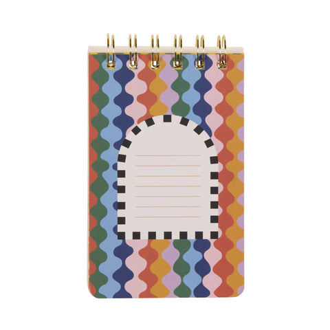 Designworks Inc - A Dopo Peacock Twin Wire Notepad