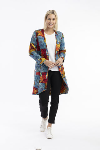 Orientique - Quilted Reversible Coat - Billie Jean