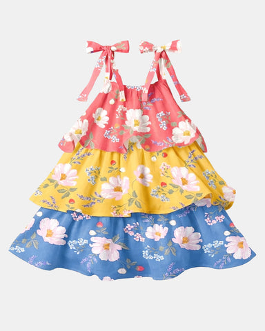 Toshi - Baby Tiered Dress Arcadia - Camille