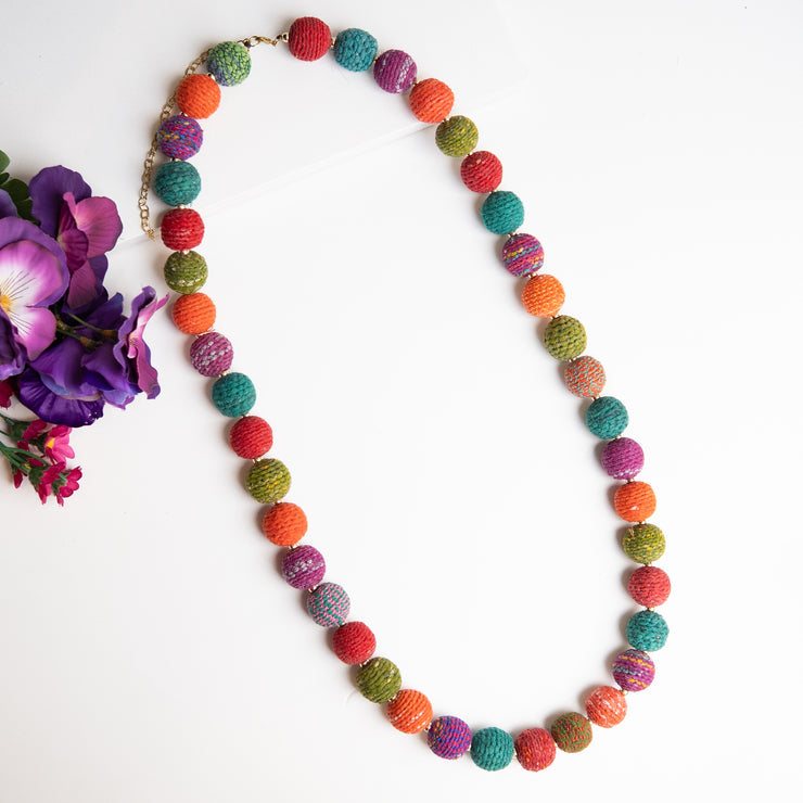 WorldFinds - Threaded Necklace - Harvest