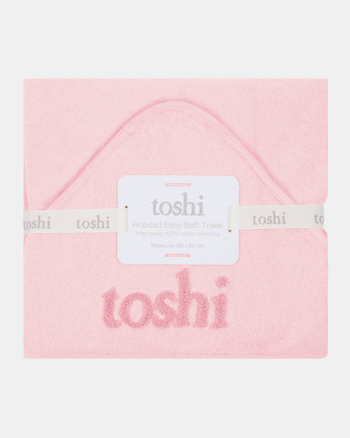 Toshi - Baby Bath Towel - Yummy Misty Rose