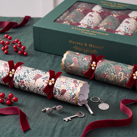 Festive Luxe - Exquisite Robin Christmas Crackers