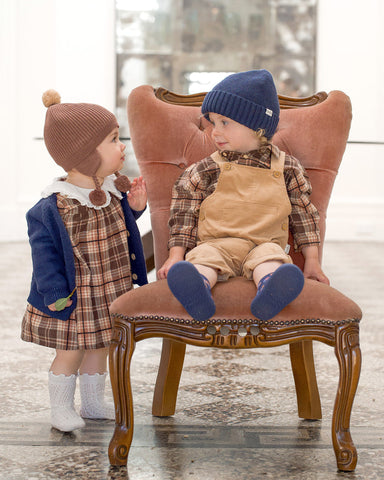 Toshi - Organic Earmuff Bobby Beanie - Peppercorn