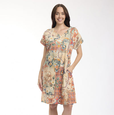 Orientique - Gordes Reversible Short Sleeve Dress