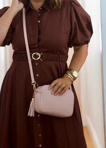 Liv & Milly - Sally Crossbody Bag - Pink