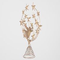 Florabelle - Angel & Shooting Stars Gold Tree Topper-Antique Gold