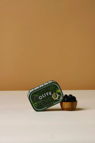 Paddywax - Bistro Olive Printed Tin Candle - Fig & Olive
