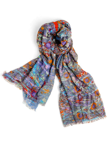 Koh - Aboriginal Morning Mist Rectangle Scarf