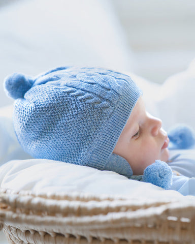Toshi - Organic Earmuff Yummy Beanie - Bluebell