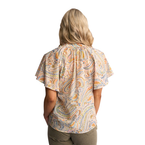 Vassalli - Nyla V Neck Top - Row