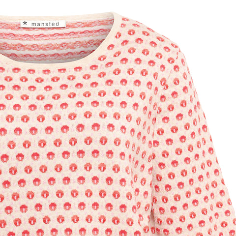 Mansted - Pomme Organic Cotton Blend T-Shirt – Soft Red