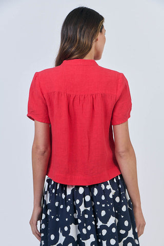 Naturals by O&J - Button Down Linen Shirt-Buoy