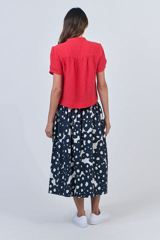 Naturals by O&J - Button Down Linen Shirt-Buoy