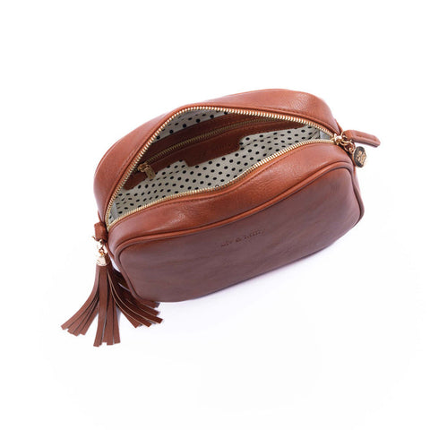 Liv & Milly - Sally Crossbody Bag - Tan