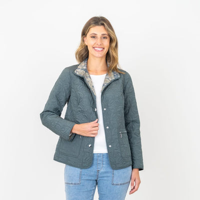 Renoma - Reversible Jacket Sage