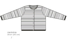 Mansted - Zemma Yak Wool Easy Crew Cardigan-Stripe