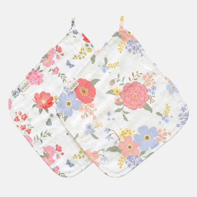 Toshi - Baby Washcloth Muslin (2 pieces) - Arcadia Wild Garden