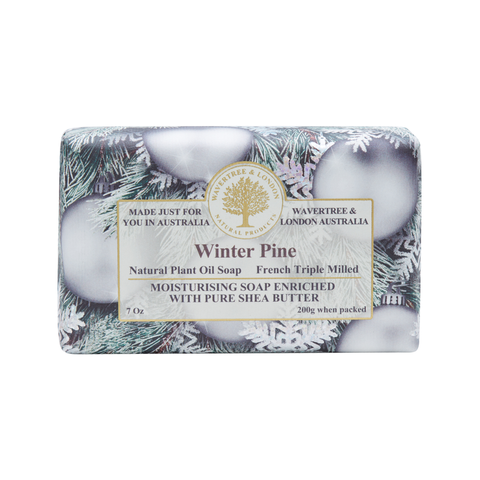 Wavertree & London - Winter Pine Soap Bar 200g