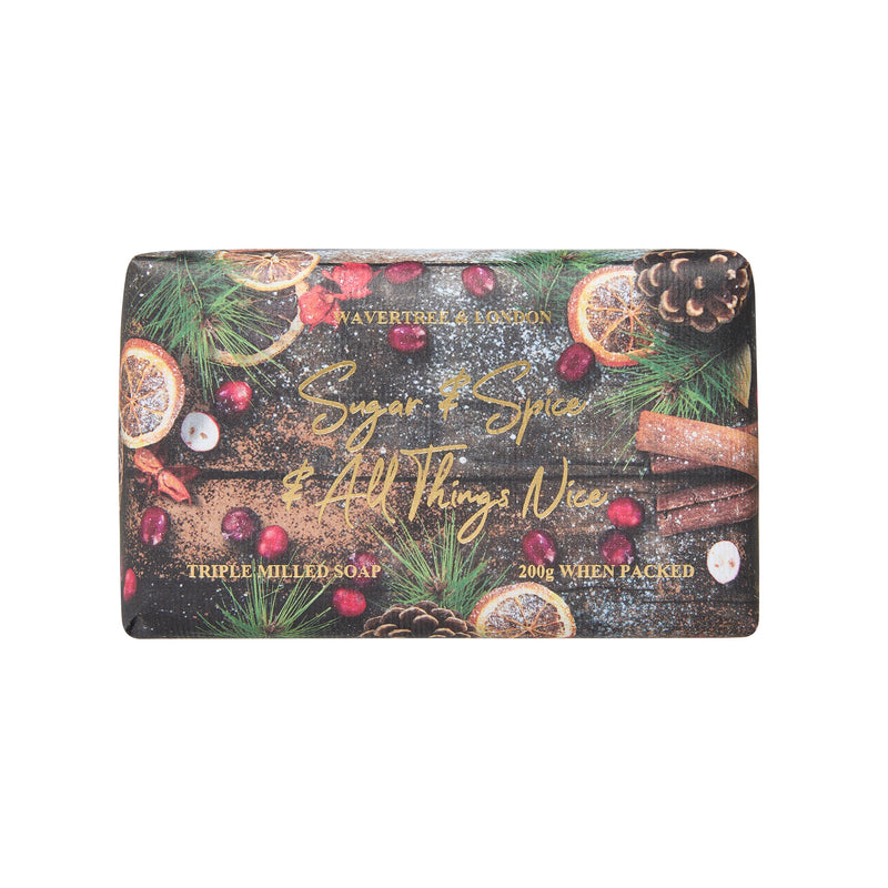Wavertree & London - Sugar & Spice Soap Bar 200g