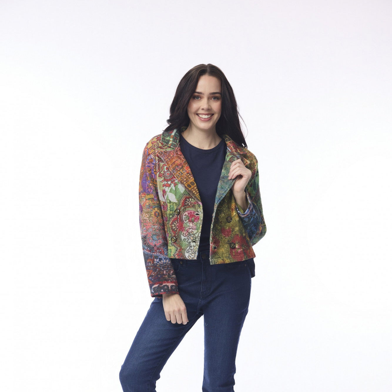 Orientique - Digital Blazer Short - Vintage