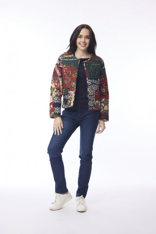 Orientique - Reversible Quilted Jacket - Zapotec