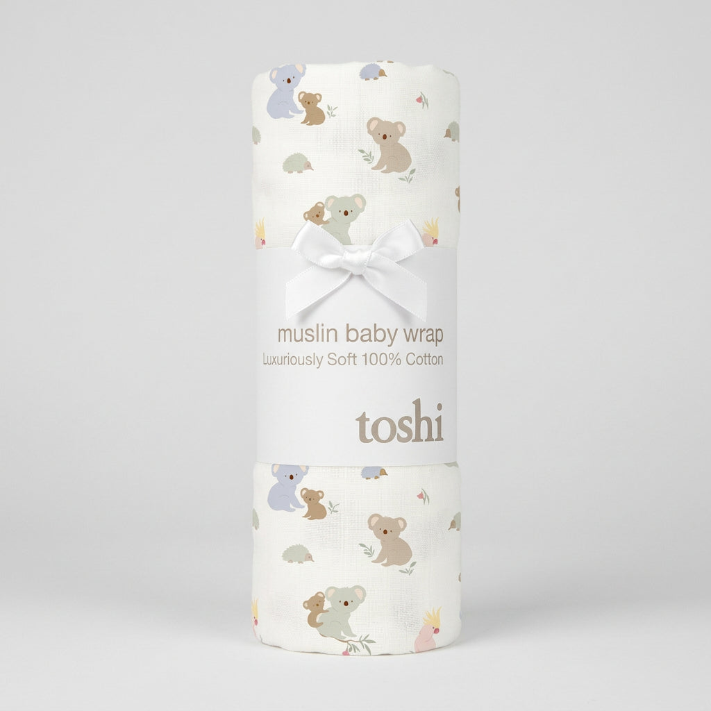 Toshi - Wrap Muslin Arcadia - Gumnut Babies
