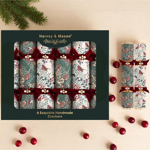 Festive Luxe - Exquisite Robin Christmas Crackers