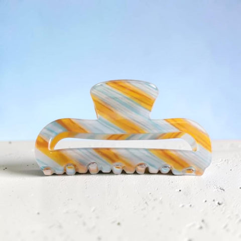 Melange - 9cm Versatile Marble Hair Claw Clip