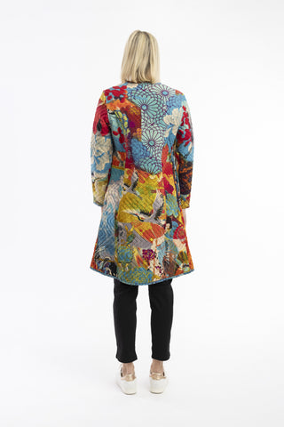 Orientique - Quilted Reversible Coat - Billie Jean