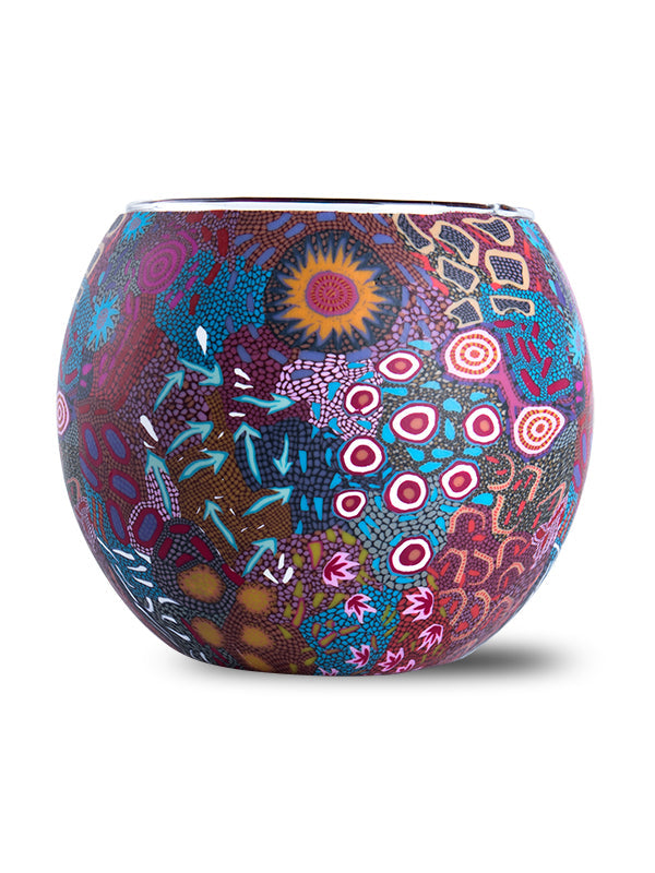 Koh - Aboriginal Womens dreaming Tealight Candle Holder