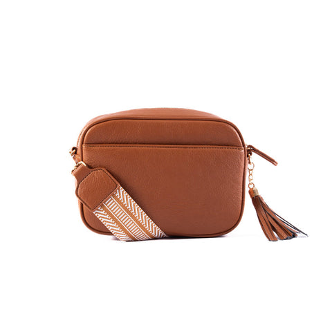 Liv & Milly - Sally Crossbody Bag - Tan
