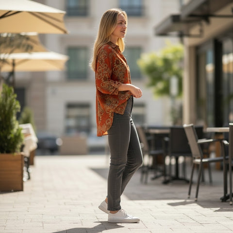 Cienna - Marsha Viscose Silk Shirt