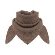 Mansted - Zouk Triangle Yak Wool Scarf - Mushroom