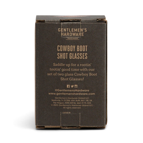 Gentlemen's Hardware - Cowboy Boot Shots