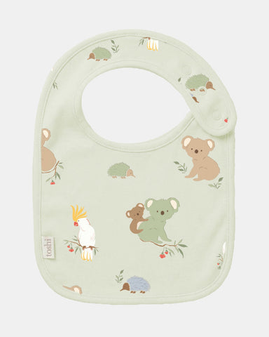 Toshi - Bib Gumnut Babies - Eucalyptus